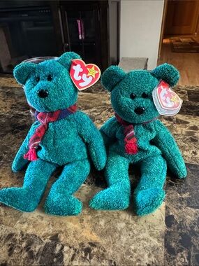 Wallace Duo Beanie Babies Green with